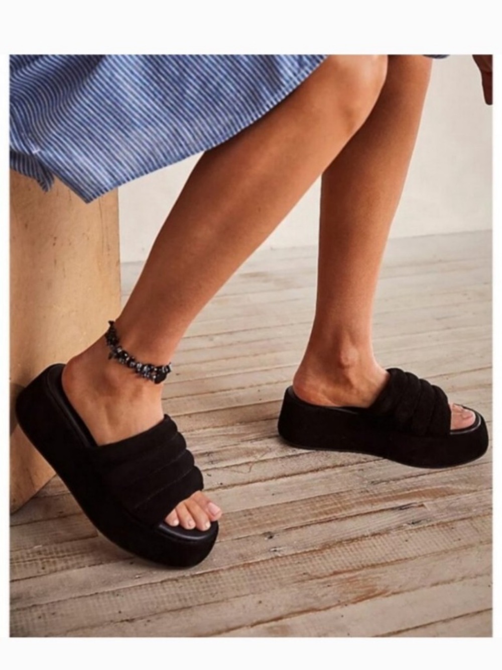 Free People Almost Paradise Platform Sandal 38.5